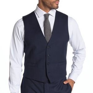 Calvin Klein Suit Separates Navy Vest